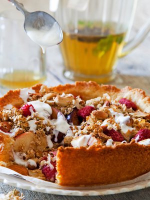 Granolat tarjotaan kakusta luksusaamiaisella. Kuva: <span class="photographer">Arto Vuohelainen</span>