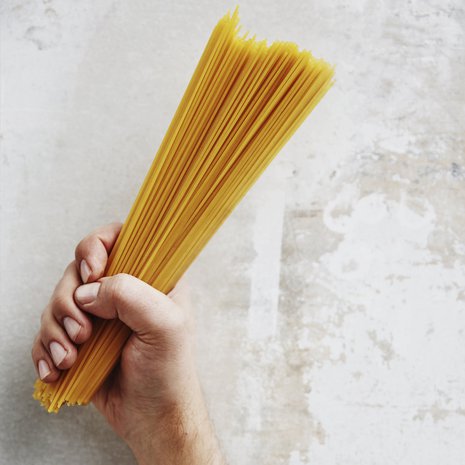 Käytä sitä pastaa, mitä kotoasi sattuu löytymään. Kuva: <span class="photographer">Panu Pälviä</span>