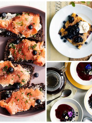 Mustikka sopii niin leipään, pannariin kuin vispipuuroonkin.