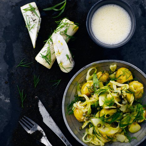 Peruna ja fenkoli sopivat täydellisesti yhteen. Kuva: Sami Repo