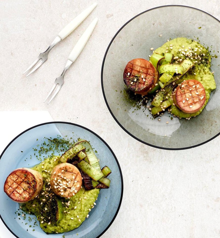 Osterivinokkaista saa marinoimalla ja paistamalla ihanat vegealkupalat juhlapöytään.