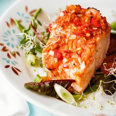 Lohi rakastaa mausteita. KUVA: Pia Inberg