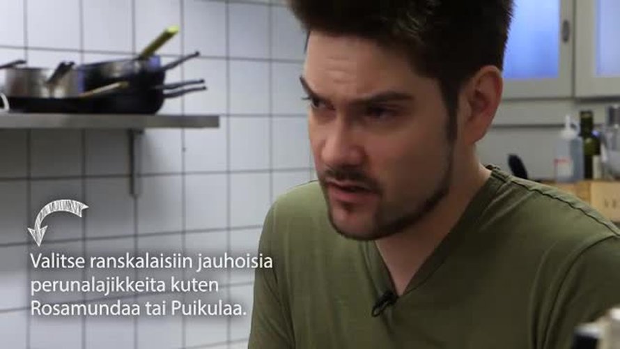 Ranskalaisten avaintekijä on oikeanlainen perunalajike.