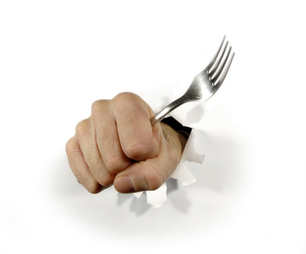 Haarukka on melkein kuin yleiskone. Paitsi että se ei pölyty keittiön kaapissa. Kuva: Istockphoto.