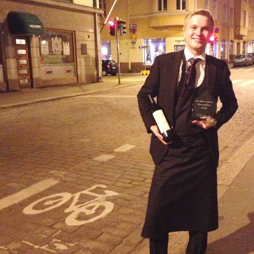 Markku Niemi valittiin maanantaina Suomen parhaaksi sommelieriksi 2014.