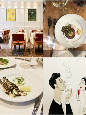 Alexanderplatsin listalta löytyy muun muassa grillattuja silakoita ja tartaria.