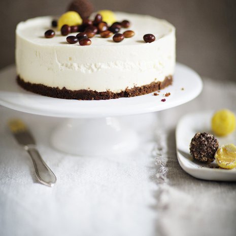 Perinteinen juustokakku on näyttävä. Kuva: Elvi  Rista