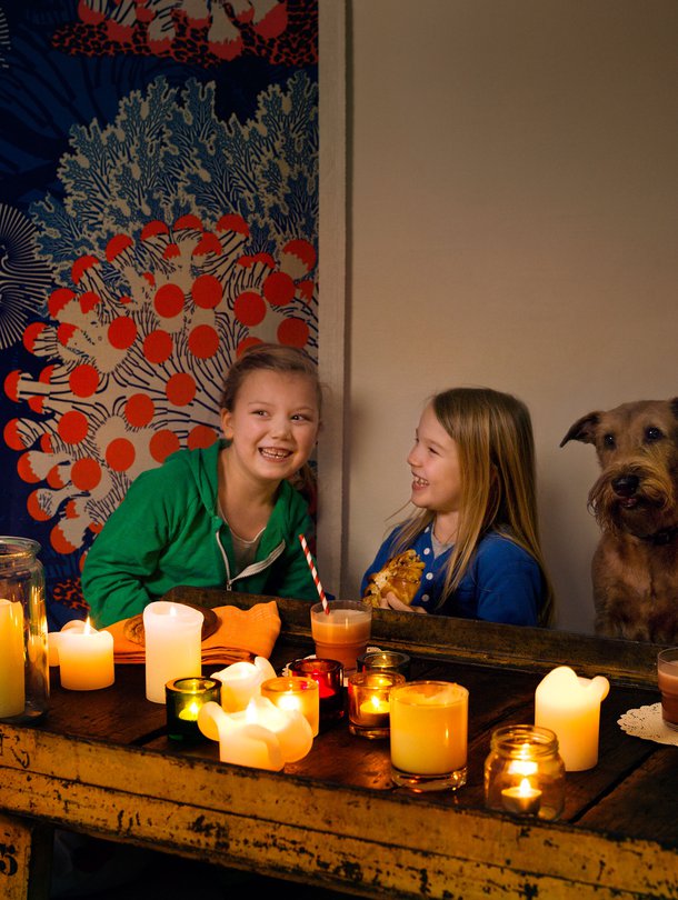Tänä vuonna Earth Hour vietetään hyvässä seurassa ruuasta nauttien. Kuva: <span class="photographer">Aki-Pekka Sinikoski / WWF Suomi.</span>