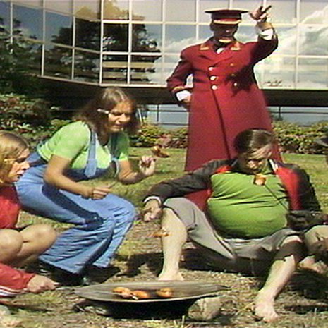 Fakta hommassa grillattiin kielletyllä paikalla. Kuva: <span class="photographer">Yle Kuvapalvelu.</span>