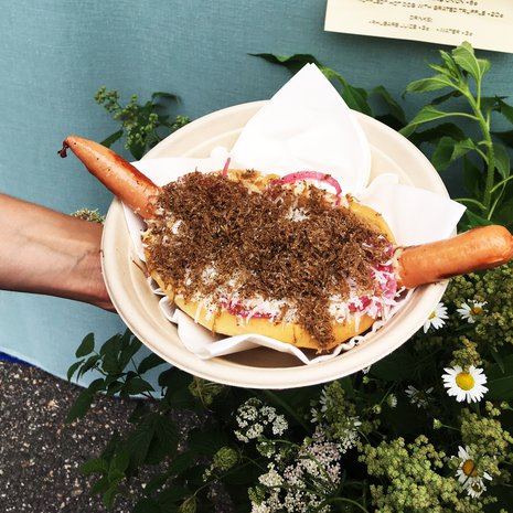 Flow-festareilla Grönin hodari sai päälleen ronskisti raastettua tryffeliä.