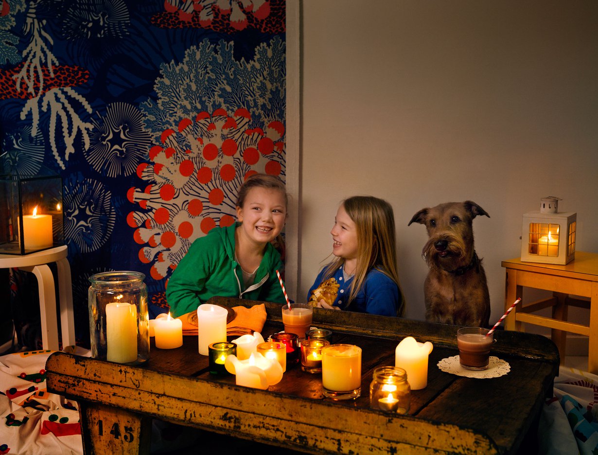 Tänä vuonna Earth Hour vietetään hyvässä seurassa ruuasta nauttien. Kuva: Aki-Pekka Sinikoski / WWF Suomi.