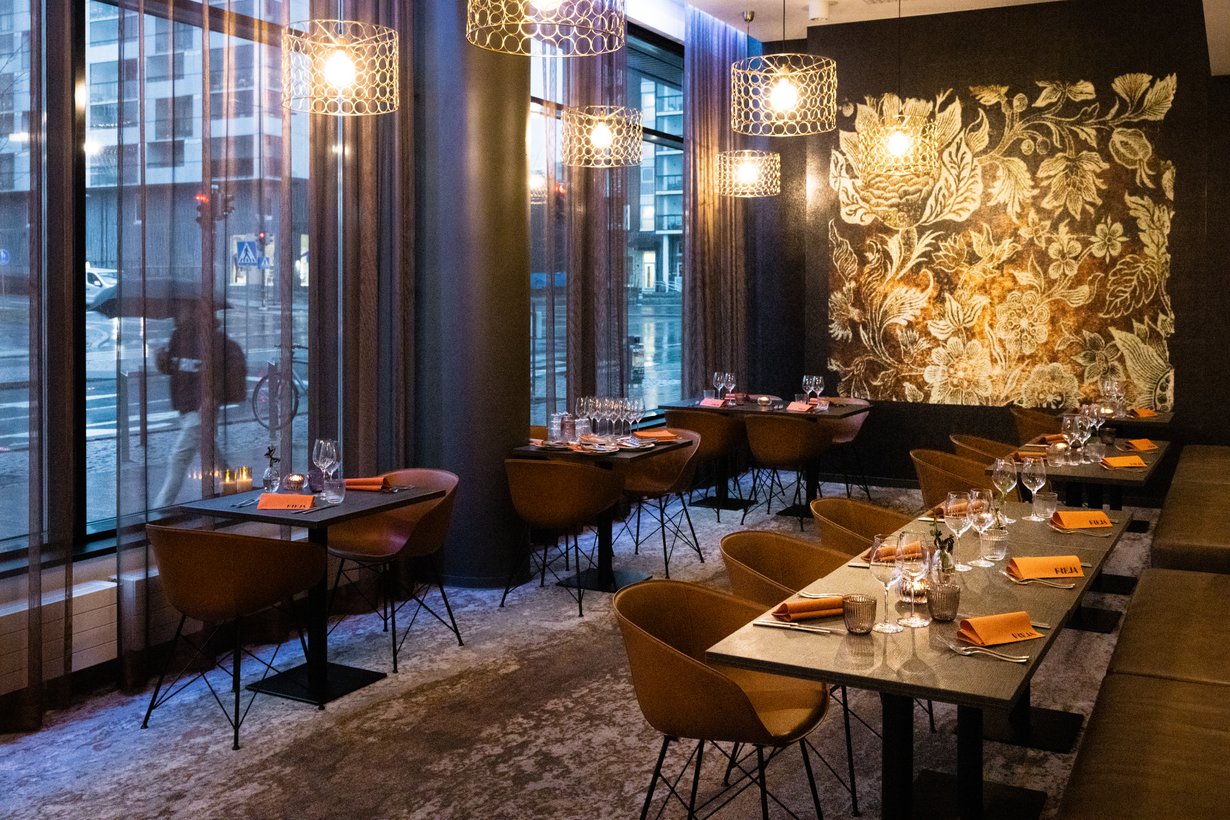 Ravintola Freja toimii Matts-hotellissa Espoon Matinkylässä.