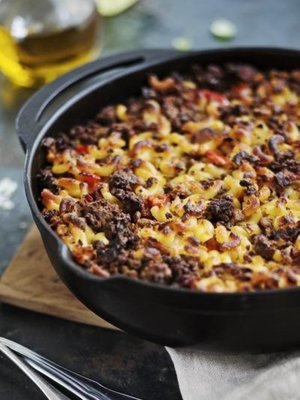 Makaronilaatikko maistuu suomalaisille. Kuva: <span class="photographer">Panu Pälviä.</span>