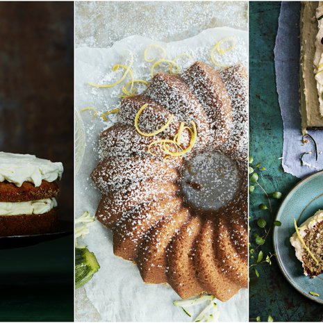 Kesäkurpitsakakusta voi leipoa kuorrutetun tai kahvikakkumaisen version.